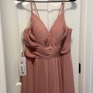 Dusty Rose Azazie size 12 bridesmaid dress